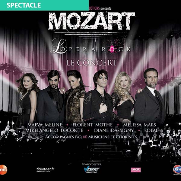 Mozart L'Opera Rock le concert